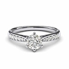 10k white gold 1.0 ct classic 6-prong simulated diamond engagement ring graduated side stones promise bridal ring (8)