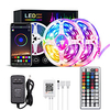 10M 30M RGB LED Strip Lights Bluetooth Smart Phone Controlled 20M 40M LED Light Strip 5050 LED Lights Sync to Music and 44 Keys Remote Controller for Bedroom Home TV Back Lights miniinthebox