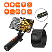 10m 8mm dual Lens Handheld Wireless Endoscope Camera IP68 WATERPROOF WIRELESS ENDOSCOPE CHECK 2.0 MP High Definition Snake Camera Android ios 10m hard wire