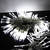 10M Blue 100 Fiber LED String Light 8 Sparking Modes (220V)