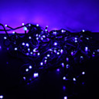 10M Blue 100 Fog LED Christmas Fairy String Light 8 Modes (220V)