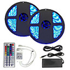 10m Light Sets LED Light Strips Flexible Tiktok Lights 300 LEDs 5050 SMD 10mm Remote Control RC Cuttable Dimmable 12 V Linkable Self-adhesive Color-Changing IP44