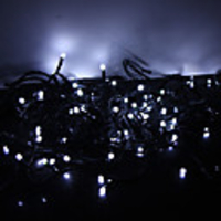 10M White 100 Fog LED String Light 8 Sparking Modes (220V)
