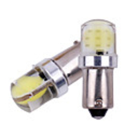 10PC BA9S T4W COB high power 6500K auto Clearance Lights car marker light parking BULBS reading dome Lamp license plate light