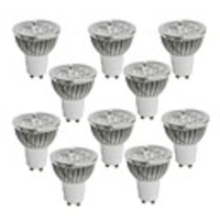 10PCS LED spotlight bulb 4W GU10 Hotel Family lighting Light Source AC85-265V