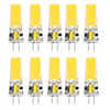 10pcs 10 W LED Silica Gel Corn Lights LED Bi-pin Lights G4 2508COB High Power LED Creative Party Decorative Crystal Chandelier Light source Energy-saving Light Bulbs Warm White White AC/DC12 V