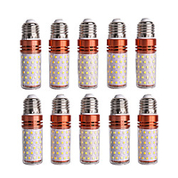 10pcs 12 W LED Corn Lights 1200 lm E14 E27 T 80 LED Beads SMD 2835 Decorative Christmas Wedding Decoration Warm White Cold White 220-240 V / RoHS