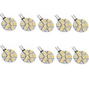 10pcs 1.5 W LED Bi-pin Lights 180 lm G4 9 LED Beads SMD 5050 White Warm Yellow miniinthebox