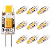 10pcs 2 W LED Bi-pin Lights 120 lm G4 T 1 LED Beads COB Decorative Lovely Warm White 12 V