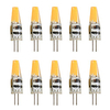10pcs 2 W LED Bi-pin Lights 200-250 lm G4 T 1 LED Beads COB Decorative Warm White Cold White 12 V miniinthebox