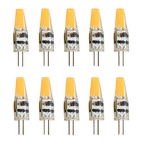 10pcs 2 W LED Bi-pin Lights 200-250 lm G4 T 1 LED Beads COB Decorative Warm White Cold White 12 V miniinthebox