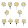 10pcs 2 W LED Bi-pin Lights 200 lm G4 12 LED Beads SMD 5050 Warm White White miniinthebox