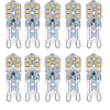 10pcs 2 W LED Corn Lights LED Bi-pin Lights 350 lm G9 T 14 LED Beads SMD 2835 Dimmable Decorative Lovely Warm White Cold White 220-240 V