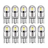 10PCS 2020 New T10 W5W WY5W 168 501 2825 COB LED Car Wedge Parking Light Side Door Bulb Instrument Lamp Auto License Plate Light