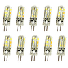 10pcs 20pcs G4 1W LED Bi-pin Lights 120 lm 24 LED Beads 12V 3014SMD 10W 20W Halogen Bulb Equivalent Warm White Cold White RoHS miniinthebox