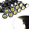 10pcs 23 MM Car Eagle Eye DRL Led Daytime Running Lights LED 12V Backup Reversing Parking Signal Automobiles Lamps