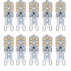 10pcs 2.5 W LED Bi-pin Lights 250-350 lm G9 T 14 LED Beads SMD 2835 Decorative Warm White Cold White Natural White 220-240 V 110-130 V / 10 pcs / RoHS miniinthebox
