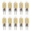10pcs 2.5 W LED Bi-pin Lights 250 lm G4 T 14 LED Beads SMD 2835 Decorative Warm White Cold White Natural White 220 V 12 V miniinthebox