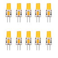 10pcs 2.5 W LED Bi-pin Lights 3000 lm G4 1 LED Beads Warm White White 12 V