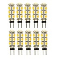 10pcs 3 W LED Bi-pin Lights 180 lm G4 T 13 LED Beads SMD 5050 Decorative Warm White White Red 12 V