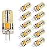 10pcs 3 W LED Bi-pin Lights 220 lm G4 T 48 LED Beads SMD 3014 Lovely Warm White Cold White 12 V