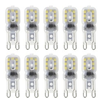 10pcs 3 W LED Bi-pin Lights 250 lm G9 T 14 LED Beads SMD 2835 Dimmable Adorable Warm White Cold White 220-240 V 110-130 V