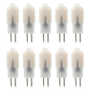 10pcs 3 W LED Bi-pin Lights 300-360 lm G4 T 12 LED Beads SMD 2835 Decorative Warm White Cold White Natural White 220-240 V 12 V / 10 pcs / RoHS miniinthebox