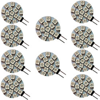 10pcs 3 W LED Bi-pin Lights 300 lm G4 15 LED Beads SMD 5050 Warm White Cold White Natural White 9-30 V miniinthebox
