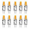 10pcs 3 W LED Bi-pin Lights 300 lm G4 T 1 LED Beads COB Warm White White 12 V