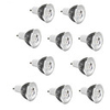 10pcs 3 W LED Spotlight 250 lm E14 GU10 GU5.3 3 LED Beads High Power LED Decorative Warm White Cold White 85-265 V