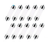 10pcs 31mm 36mm 39mm 41mm Super Bright COB LED Festoon Car Lights 12V Auto Interior Reading Dome Lamp Pure White Car Styling