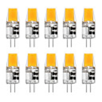 10pcs 5 W LED Bi-pin Lights 300 lm G4 T 1 LED Beads COB Warm White White 12 V