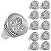 10pcs 5 W LED Spotlight 450 lm E14 GU10 GU5.3 5 LED Beads High Power LED Decorative Warm White Cold White 85-265 V / 10 pcs / RoHS