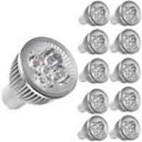 10pcs 5 W LED Spotlight 450 lm E14 GU10 GU5.3 5 LED Beads High Power LED Decorative Warm White Cold White 85-265 V / 10 pcs / RoHS