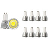 10pcs 5 W LED Spotlight 450 lm GU10 1 LED Beads COB Decorative Warm White Cold White 85-265 V