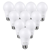 10PCS 5W LED Light Bulbs 45 Watt Equivalent 3000K/6000K Daylight White No Flicker E26/E27 Medium Screw Base Bulbs 450Lumens Non Dimmable AC110V/AC220V
