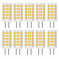 10pcs 6pcs 4 W LED Bi-pin Lights 400-500 lm G9 G4 E26 / E27 T 54 LED Beads SMD 2835 Warm White Natural White White 100-240 V miniinthebox