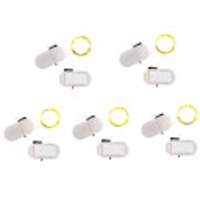 10pcs 6pcs Open the Lid and it Will Light Up 1m Copper Wire LED Lamp String Automatic Light For Christmas Wedding Party Box