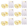 10pcs 8pcs 6pcs 2pcs Copper Wire Battery Box Garland LED Wedding Decoration 3m 30 leds for Home Decoration Fairy for Party Decoration String Light