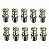 10pcs BA15S(1156) Car Light Bulbs 3 W SMD 5050 250 lm 13 LED Car Led Brake Tail Lamps 13SMD Auto Rear Reverse Bulbs DC 12V Turning Lights