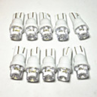 10PCS Car Lights T10 LED 194 168 SMD For W5W Led White LED Wedge Side Bulbs Lamp 12V Parking Bulb Car External Clearance Lights