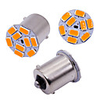 10pcs car S25 1156 BA15S p21w 5630 9 Smd Bulbs For Car Side Indicator Lamp Turn Signal Lights Brake lamp Amber white 12v