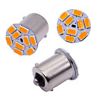 10pcs car S25 1156 BA15S p21w 5630 9 Smd Bulbs For Car Side Indicator Lamp Turn Signal Lights Brake lamp Amber white 12v