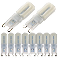10PCS Dimmable 5W G9 LED Light 22x 2835SMD LEDs LED Bulb Warm/Cool White Lamparas LED lamp Chandelier Lights for Indoor Decoration(AC110-240V) miniinthebox