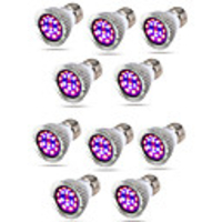 10pcs E14 LED Grow Light E27 Full Spectrum LED Plant Light Bulb 18W Fitolamp AC85-265V Red Blue UV IR Led Growing Lamp For Plants GU10