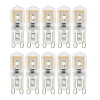 10pcs G9 4W 300-400 lm LED Bi-pin Lights 14LEDs 2835SMD Warm White Cool White Light Bulb AC 220V miniinthebox