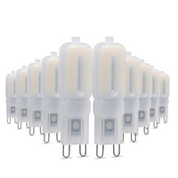 10pcs G9 5W 400-500lm 22LED LED Bi-pin Lights 2835SMD Dimmable Warm White Cool White Led Corn Bulb Chandelier Lamp AC 220-240V miniinthebox