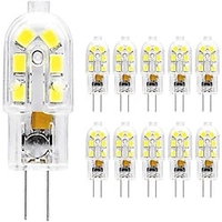 10pcs LED Bulb 3W G4 Light Bulb AC/DC12V DC12V LED Lamp SMD2835 Spotlight Chandelier Lighting Replace Halogen Lamp miniinthebox