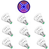 10pcs Led Verlichting 48LED Phyto Lamp Plant Light E27 LED Grow Light Fitolamp E14 LED Lamp For Plants