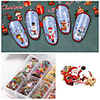 10pcs Manicure Christmas Halloween Star Sticker Transfer Paper Snowflake Sticker Laser Transfer Paper